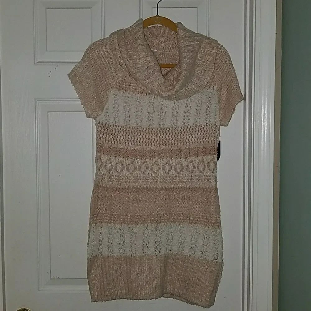 No Boundaries sweater dress Sz juniors blush color 11/13 NWT